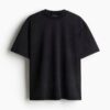 BASIC HEAVY  WEIGHT BLACK TEES VEZEEN