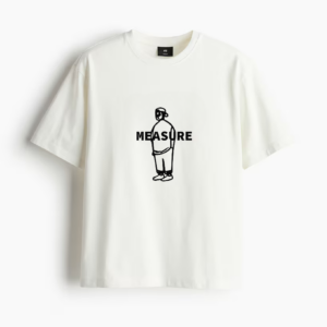 MEASURE OVERSIZED  FIT TESS WHITE