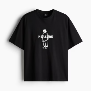 MEASURE OVERSIZED  FIT TESS BLACK