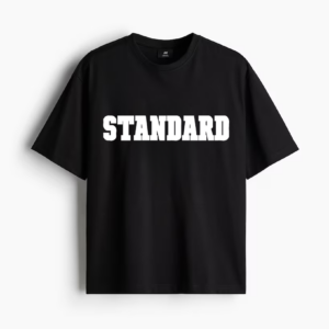 STANDARD  OVERSIZED FIT TESS BLACK