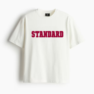 STANDARD OVERSIZED  FIT TESS WHITE REDDIT
