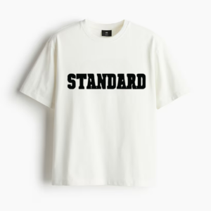 STANDARD OVERSIZED  FIT TESS WHITE BALAKED