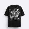 HEAL WRLD OVERSIZED FIT TEES BLACK