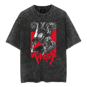 "Berserk Graphic Oversized T-Shirt - Bold & Edgy Look"
