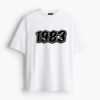 HEAVY WEIGHT  TESS  WHITE OVERSIZED FIT