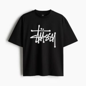 Twoois Signature Elite Oversized Tee Black