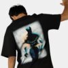 ^Black Oversized T-Shirt – Shadow Art Signature Edition